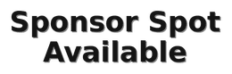 Sponsor Spot Available